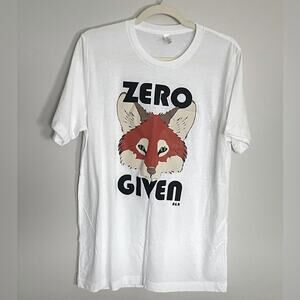 Zero Fox Given Tee Shirt Women’s Large NWOT